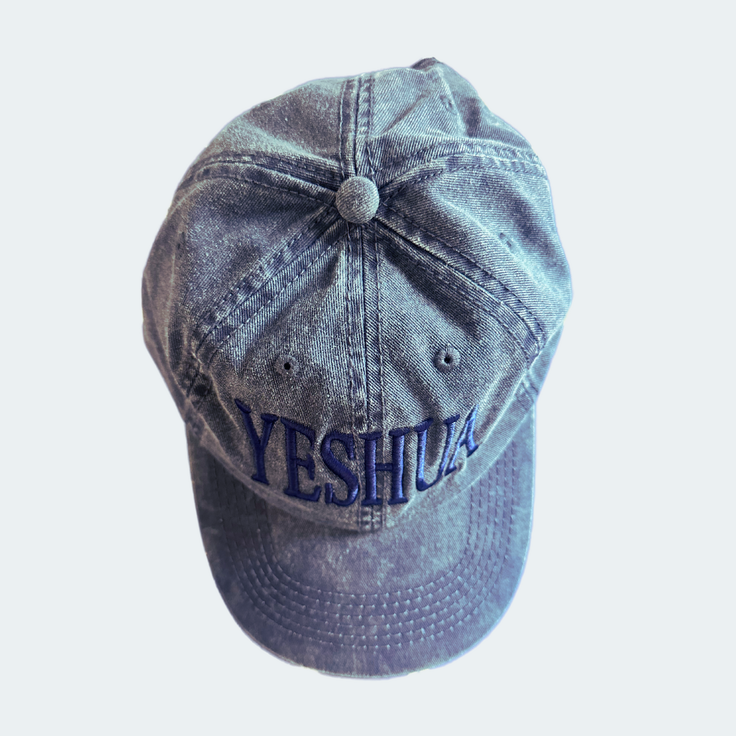 Yeshua Embroidered Cap – Navy