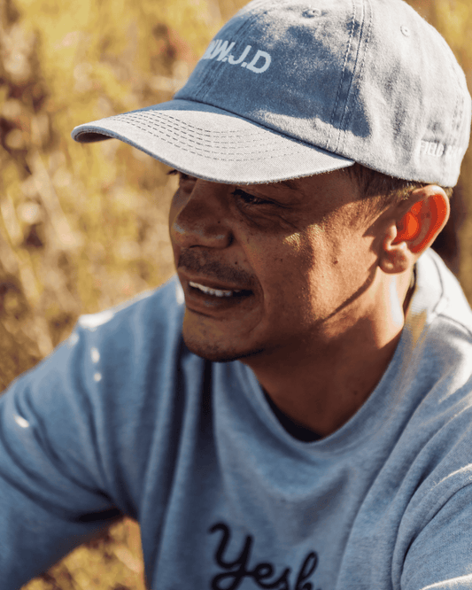 WWJD Embroidered Cap – Grey