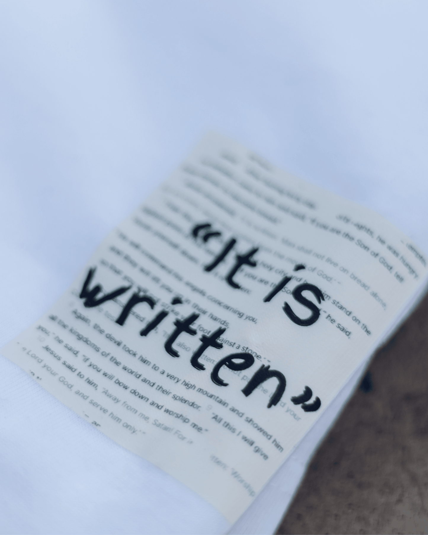“It Is Written” T-Shirt